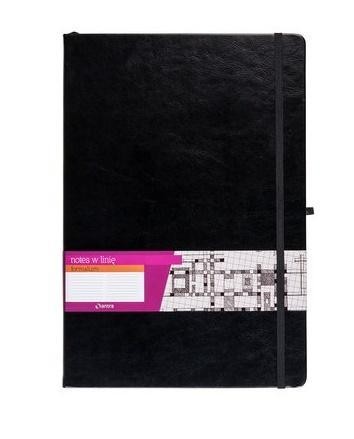 Notes A6 Linia Formalizm Czarny ANTRA, Antra