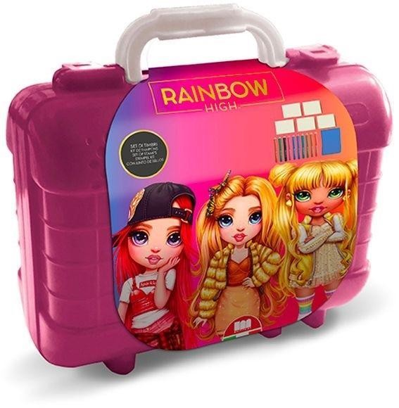 Rainbow High - pieczątki travel set, Multiprint