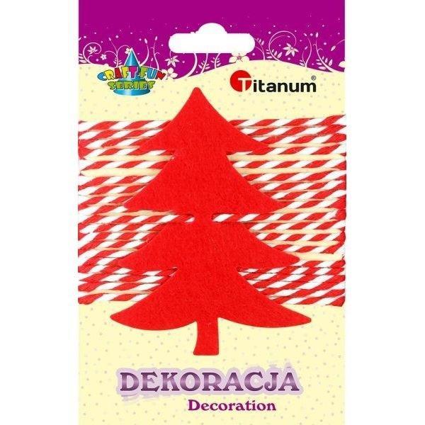 Filcowa choinka czerwona, Titanum
