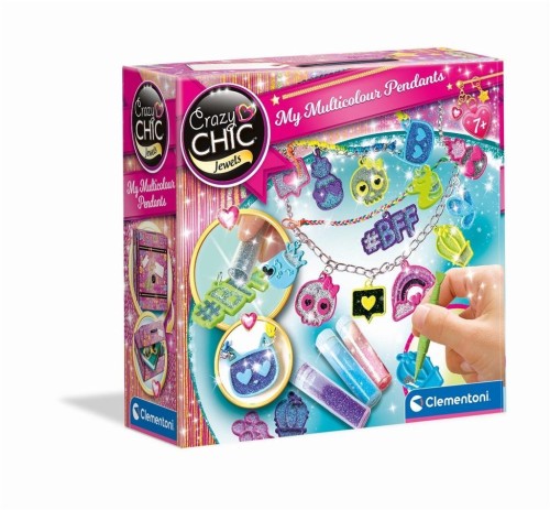 Crazy Chic. Kolorowe Charmsy, Clementoni