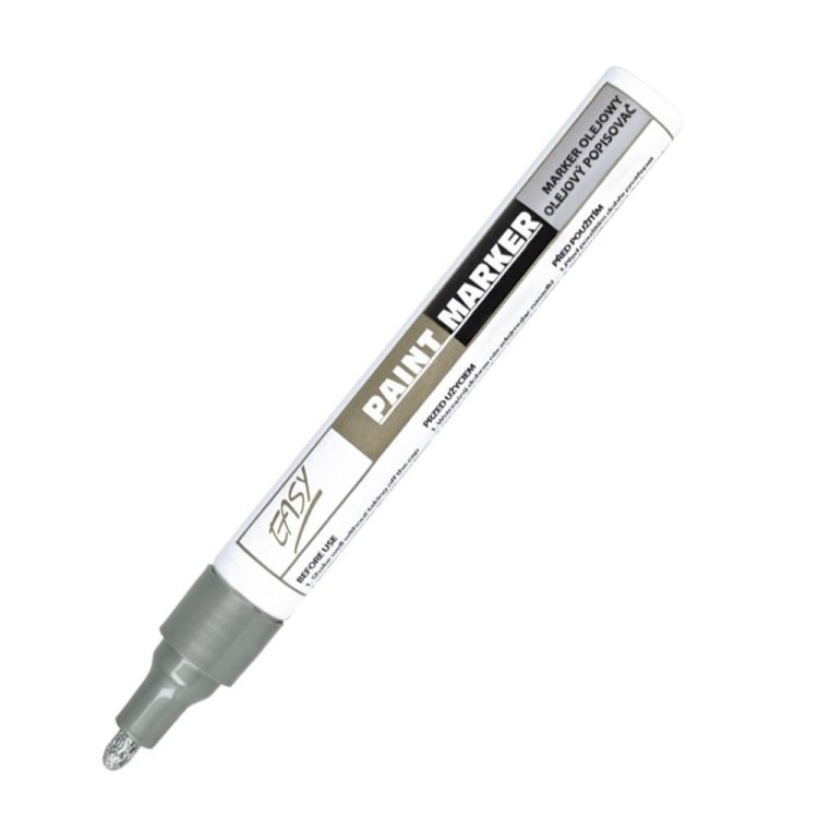 Marker olejowy srebrny EASY, Easy Stationery
