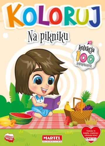 Koloruj - Na pikniku, praca zbiorowa