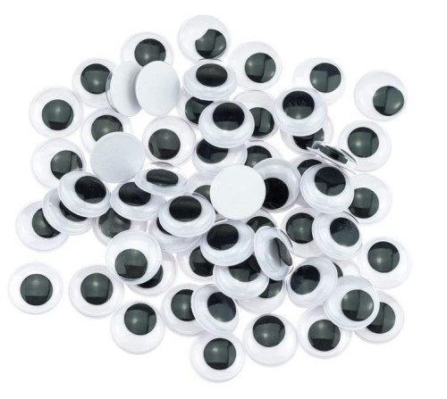 Ruchome oczka 14mm 60szt, Brewis