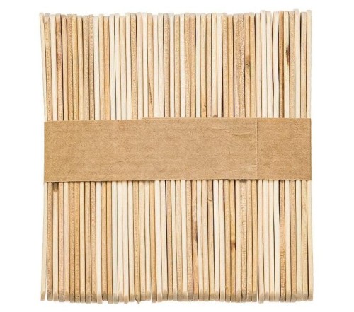 Patyczki kreatywne naturalne 11,4cm 50szt, Brewis