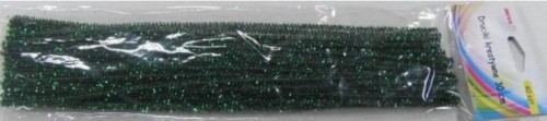 Druciki kreatywne zielone 30cm 40szt, Brewis