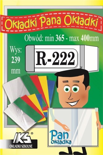 Okładka książkowa regulowana R222 (25szt) IKS, IKS