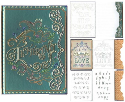 Notatnik ozdobny 0042-02 Lettering 2, Boncahier