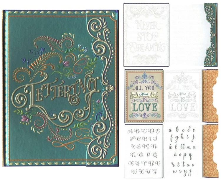 Notatnik ozdobny 0042-02 Lettering 2, Boncahier