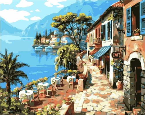 Malowanie po numerach - San Remo 40x50cm, ArtiFly