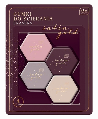Gumka do mazania Satin Gold 4szt, INTERDRUK