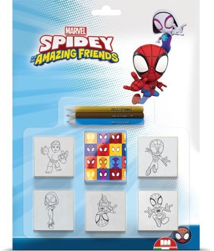Spidey - pieczątki 5szt, Multiprint