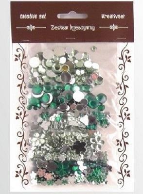 Zestaw kamyczków zielonych 35g, Galeria Hobby
