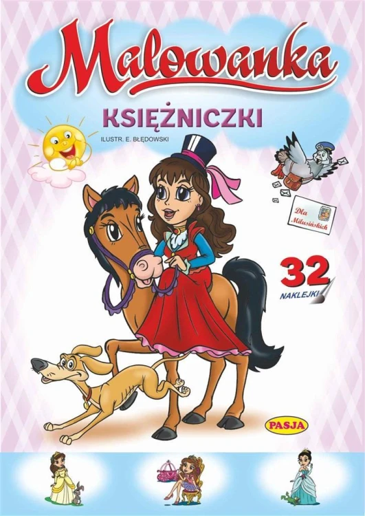Malowanka - Księżniczki, praca zbiorowa