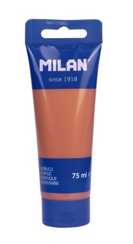 Farba akrylowa w tubce 75ml miedziana MILAN, MILAN
