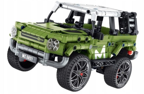 Klocki techniczne Off road zielony, Pro Kids