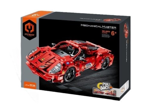 Klocki techniczne Super Car czerwony, Pro Kids