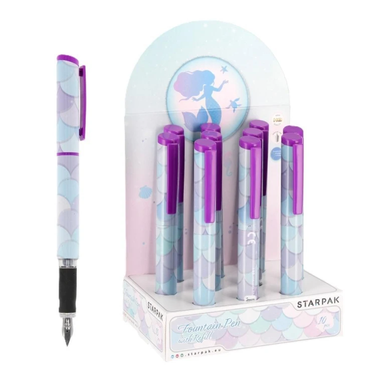 Pióro wieczne Mermaid (10szt), STARPAK