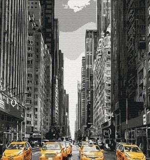 Malowanie po numerach - Taxi w NY, BeCreative