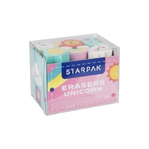 Gumka do mazania Unicorn 6szt, STARPAK