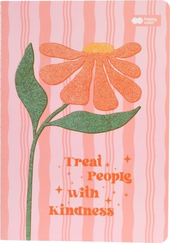 Notes szyty kropki Bloom boho HAPPY COLOR, GDD