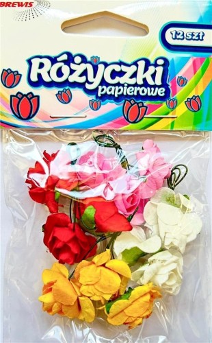 Różyczki papierowe różowe, Brewis