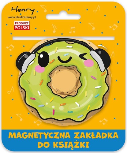 Zakładka magnetyczna Kulka z słuchawkami, Henry
