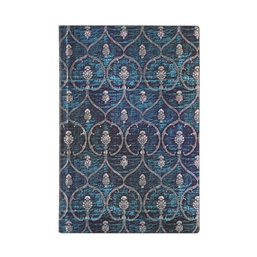 Notatnik w linie Blue Velvet mini, Paperblanks