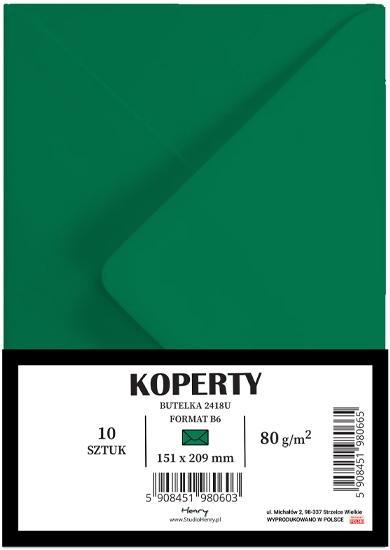 Koperty B6 buletka 10szt, Henry