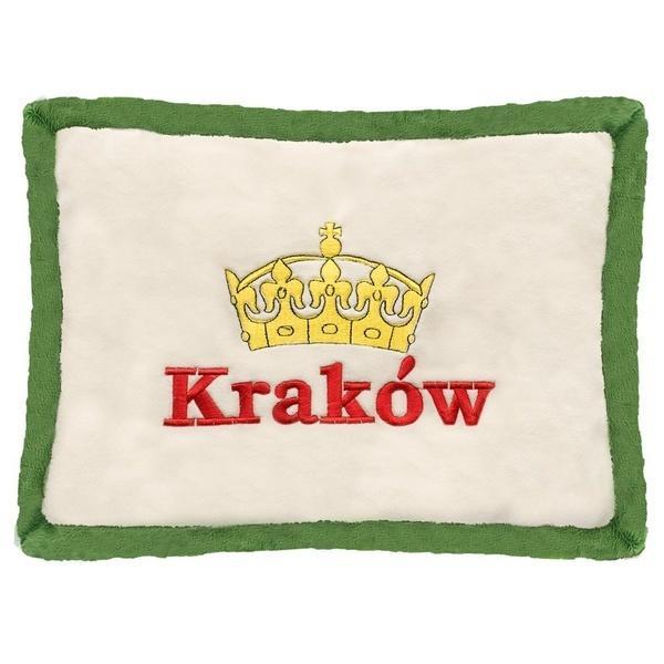 Poduszka Kraków zielona 34x24cm