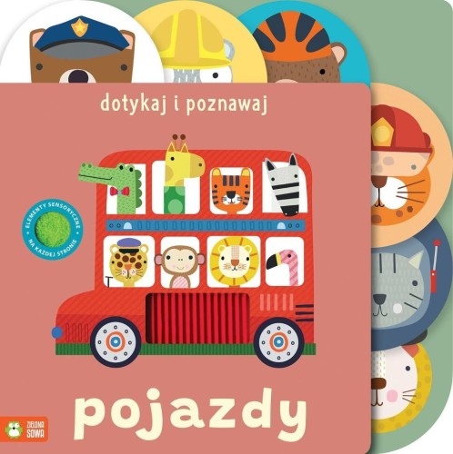 Dotykaj i poznawaj. Pojazdy, Sally Payne