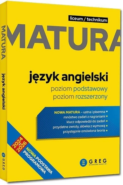 Matura 2024-2026 - Język angielski, praca zbiorowa