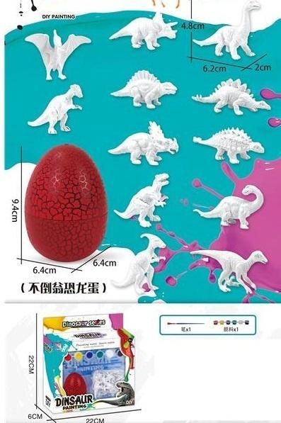 Dinozaur do malowania w jajku, Merkpol