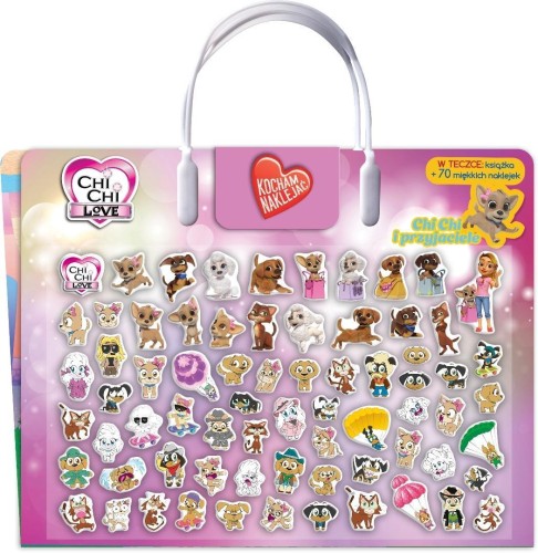 Chi chi love. Kocham naklejać, praca zbiorowa