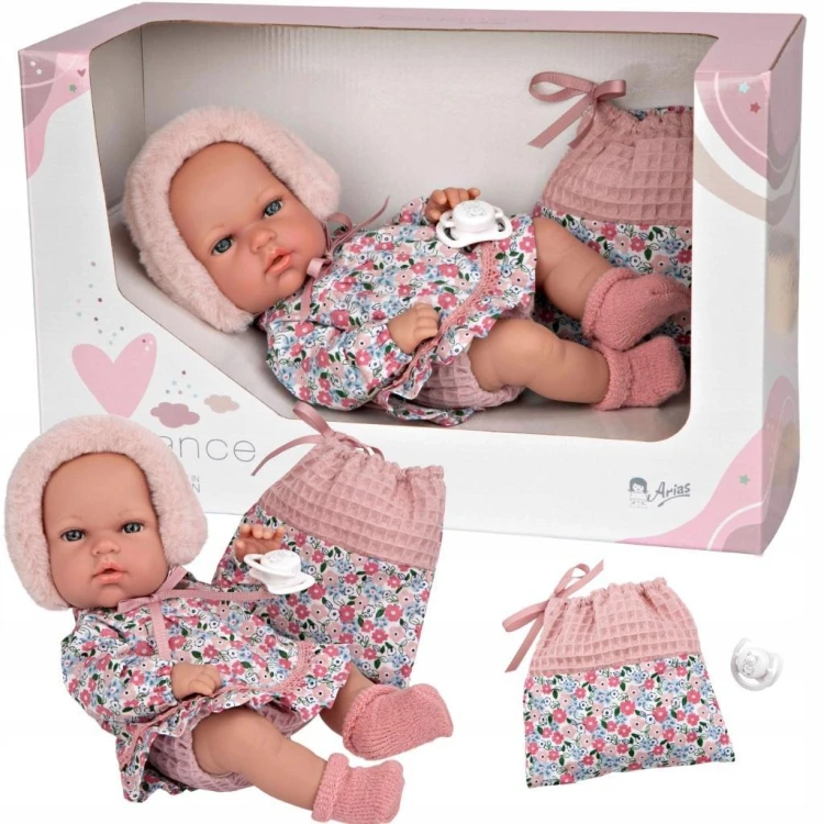 Lalka hiszpańska bobas dziewczynka 30cm, Arias