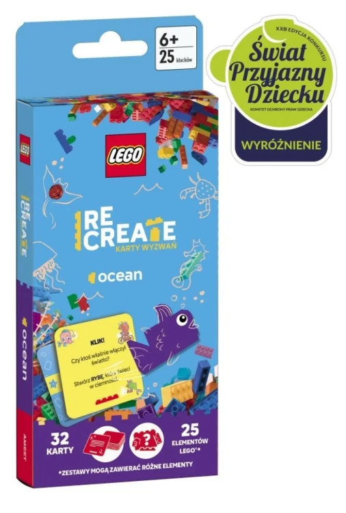 Lego Recreate. Karty Wyzwań. Ocean, praca zbiorowa
