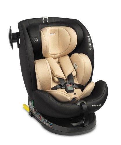 Fotelik Commo I-Size beżowy (40-150cm), Caretero
