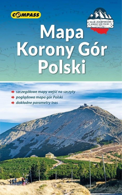 Mapa Korony Gór Polski, praca zbiorowa