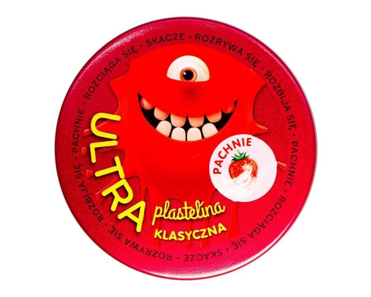 Ultra Plastelina Pachnąca klasyczna czerwona, EPEE
