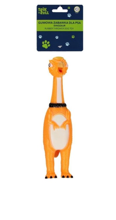 Dinozaur gumowy dla Psa dźwięk