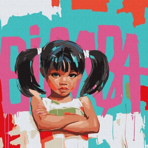 Malowania po numerach - Bimba 50x50cm, Ideyka