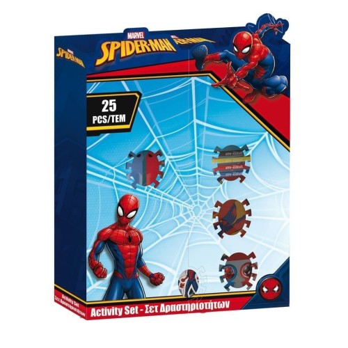 Domek z przyborami Spiderman 25el, Diakakis