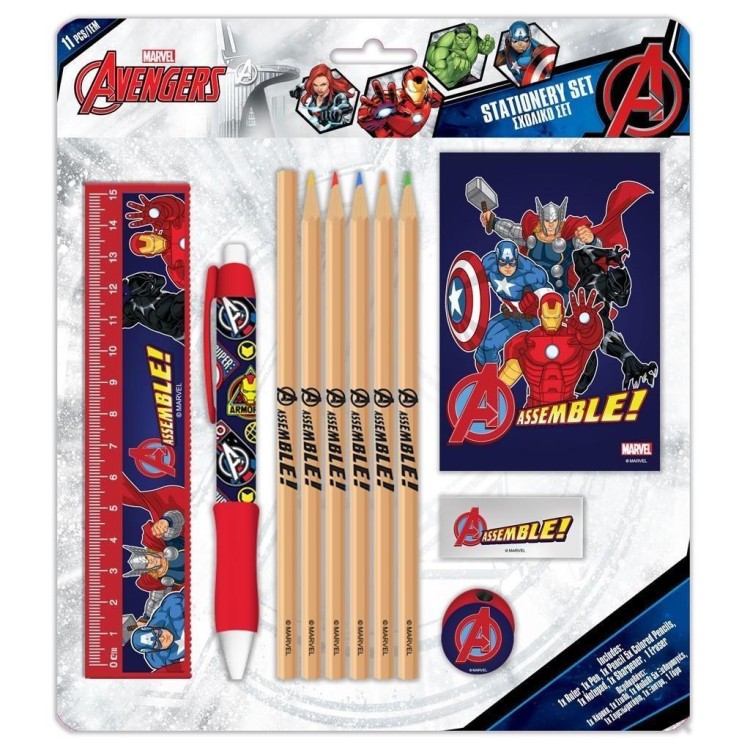 Przybory szkolne Avengers 11el, Diakakis