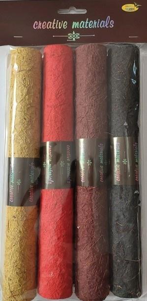 Karton kokosowy 250g 25x35cm 4 ark, Galeria Hobby