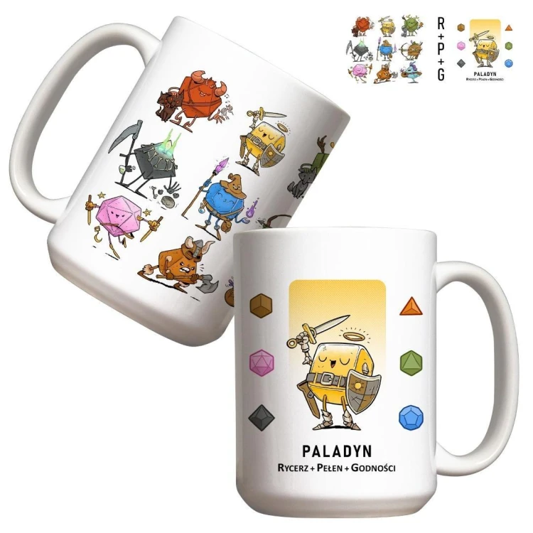 Kubek - RPG - Paladyn 440ml, Molom