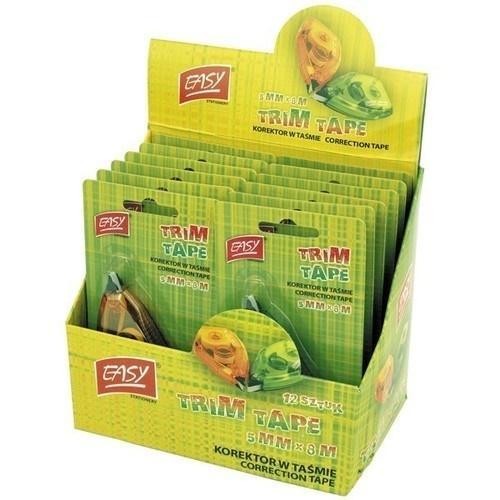 Taśma korekcyjna 8m (12szt) EASY, Easy Stationery