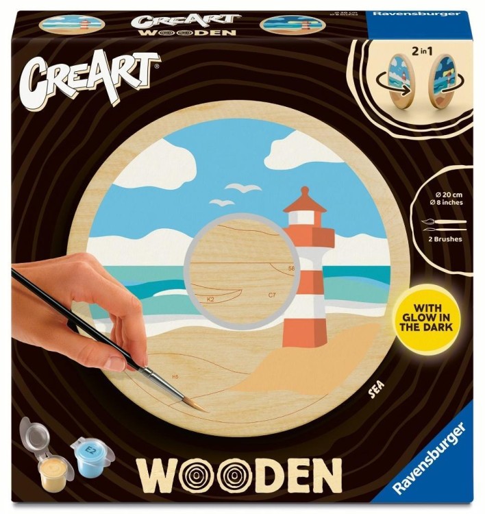 CreArt Wooden: Latarnia morska, Ravensburger