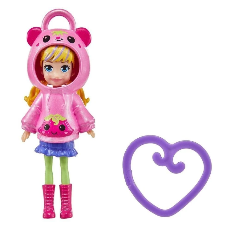 Polly Pocket Lalka zawieszka 7,5cm, Mattel