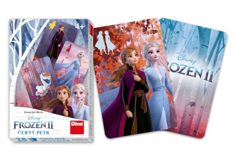 Karty Czarny Piotruś - Kraina Lodu Frozen II