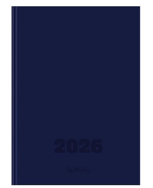 Kalendarz 2026 A5 dzienny Szefa DTP granat HERLITZ
