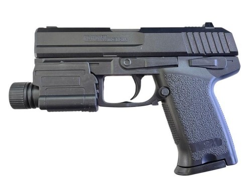 Pistolet z lasetem na kulki plastikowe, Cabo-Toys